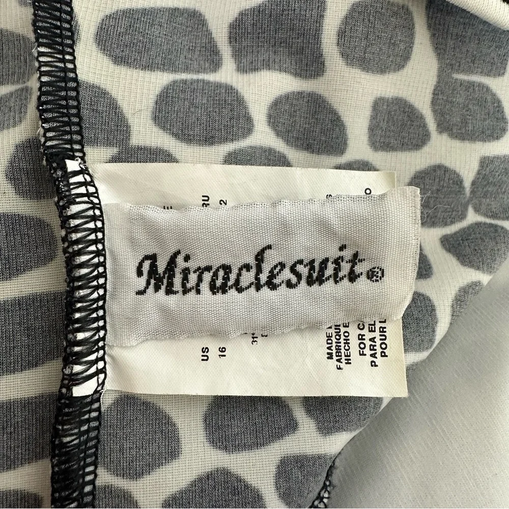 Miraclesuit Sonatina Leopard Spot One Piece Swimwear with Tummy Control